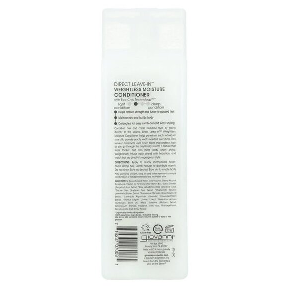 Giovanni Direct Leave-in Weightless Moisture Conditioner - Picture 2 of 2